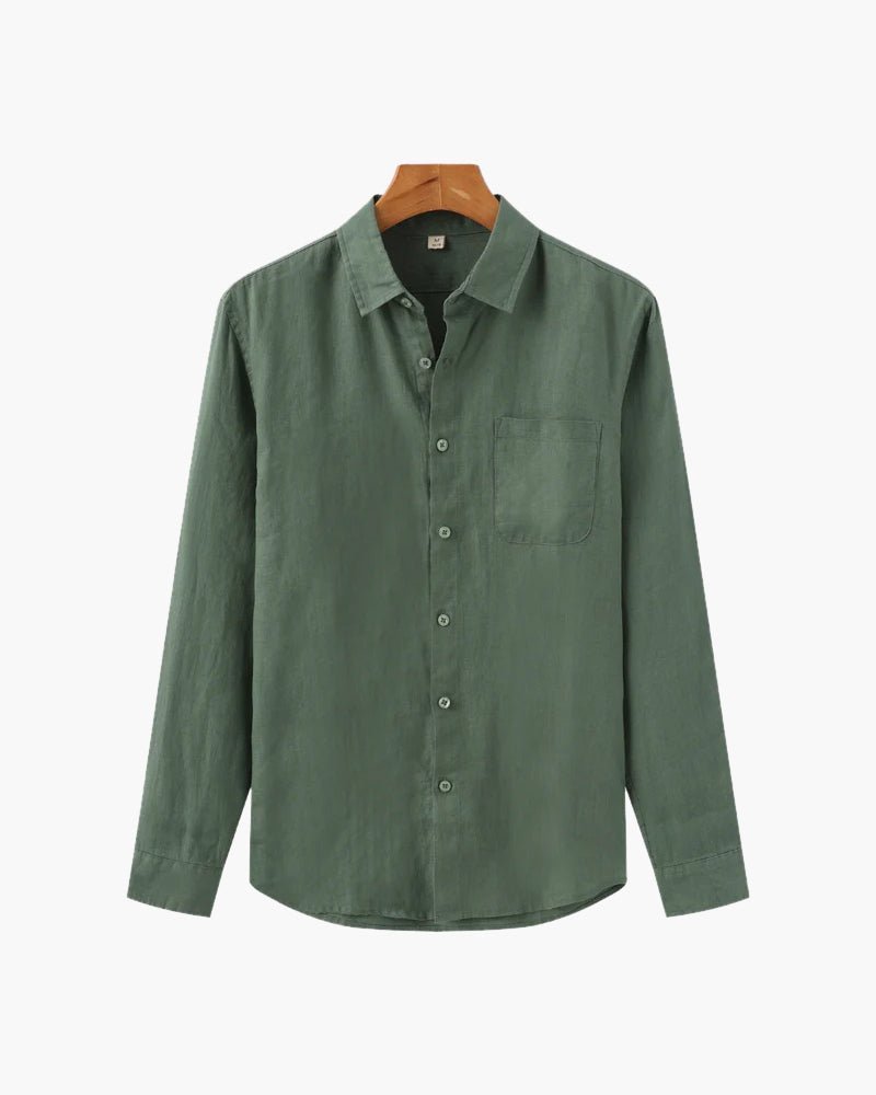 Cape Town - 100% Linen Shirt - SANVELIER