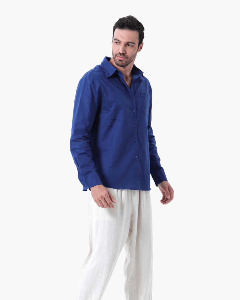 Cape Town - 100% Linen Shirt - SANVELIER