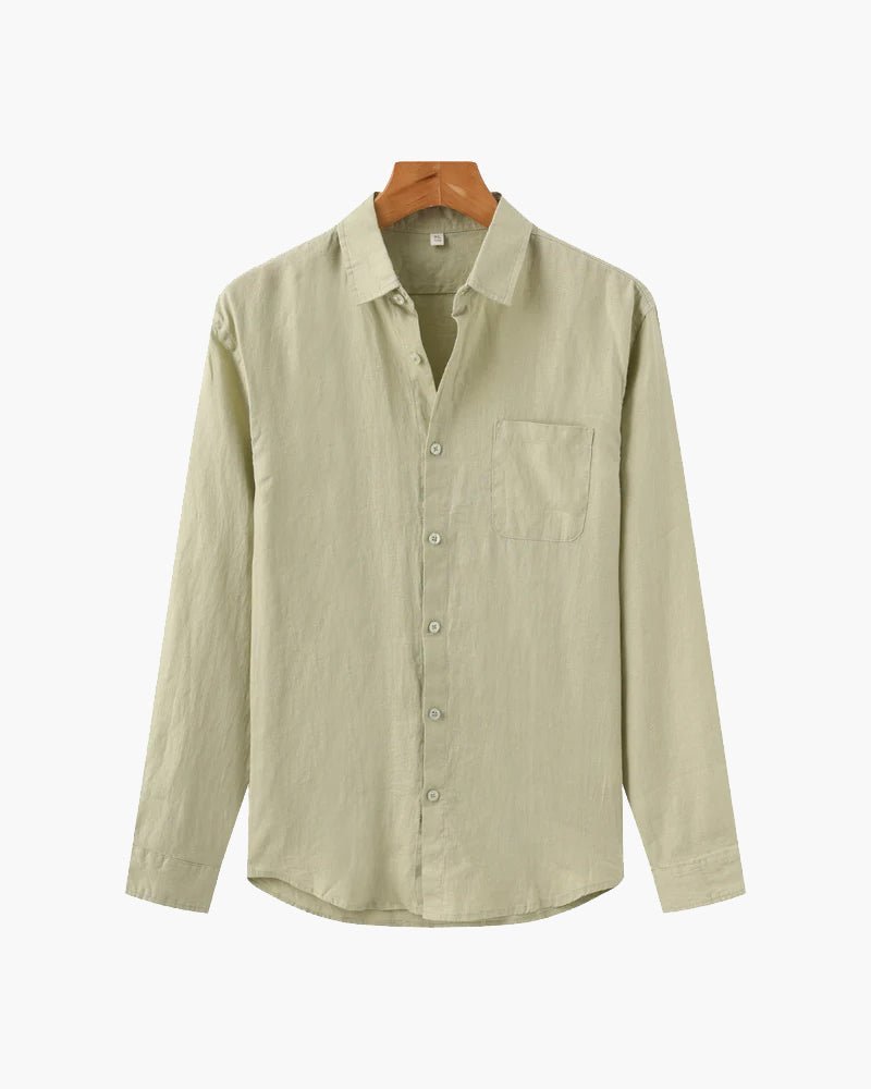 Cape Town - 100% Linen Shirt - SANVELIER