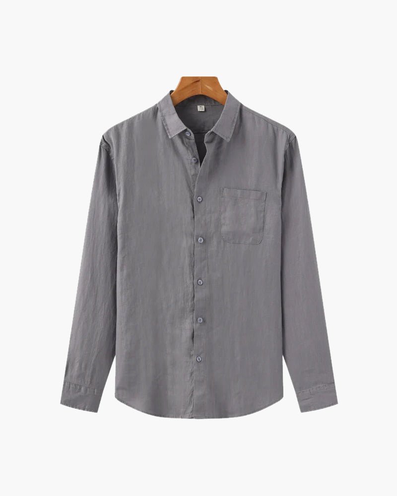 Cape Town - 100% Linen Shirt - SANVELIER