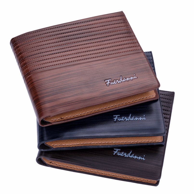 Men's Embossed Multi - Card Wallet - SANVELIER