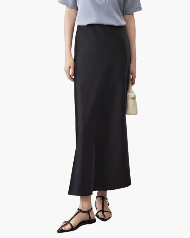Old Money Silk Skirt - SANVELIER