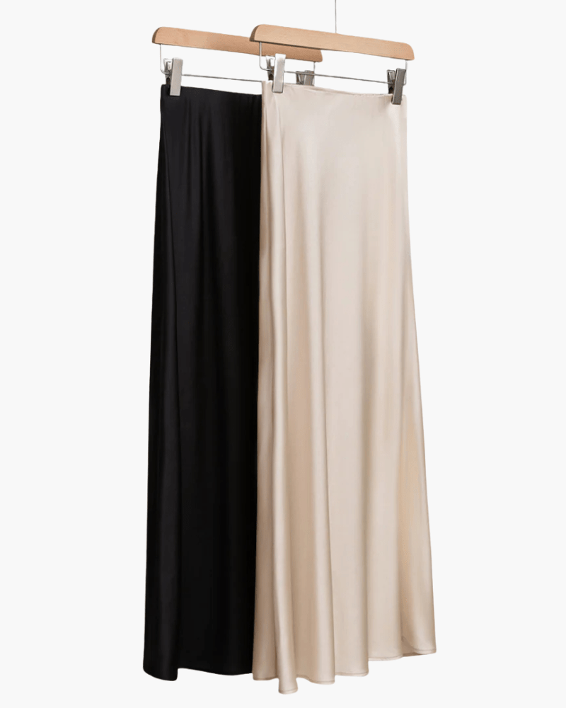 Old Money Silk Skirt - SANVELIER