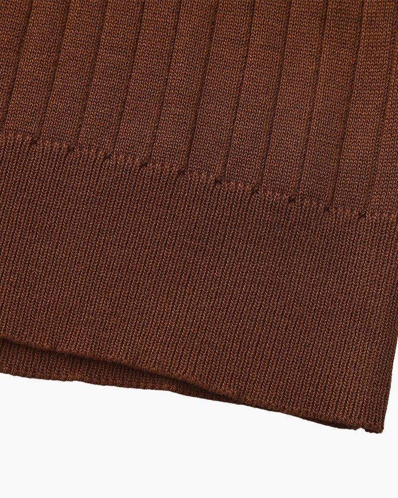 Premium Ribbed Polo - SANVELIER