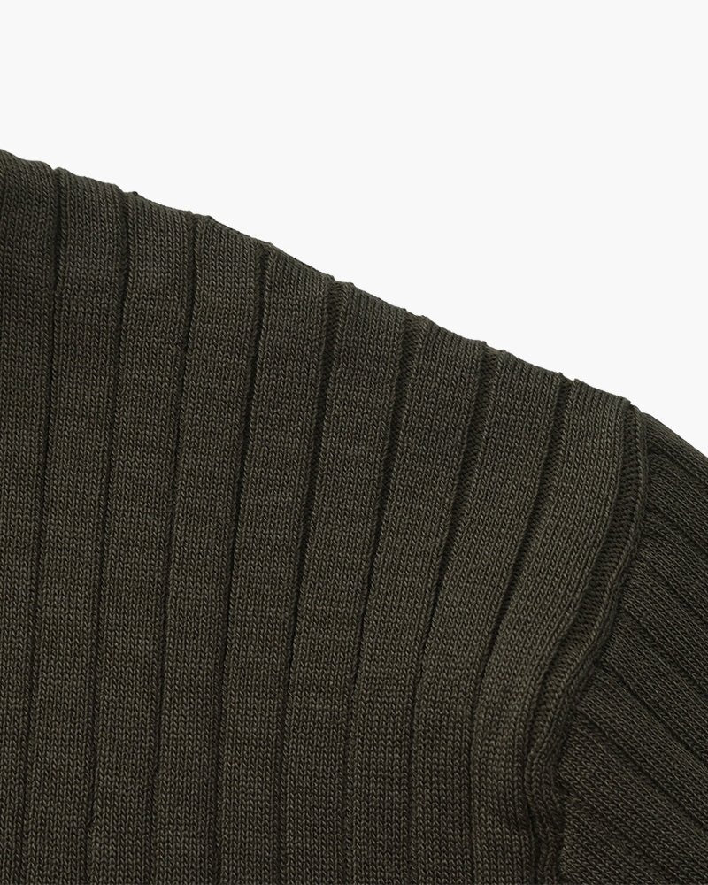 Premium Ribbed Polo - SANVELIER
