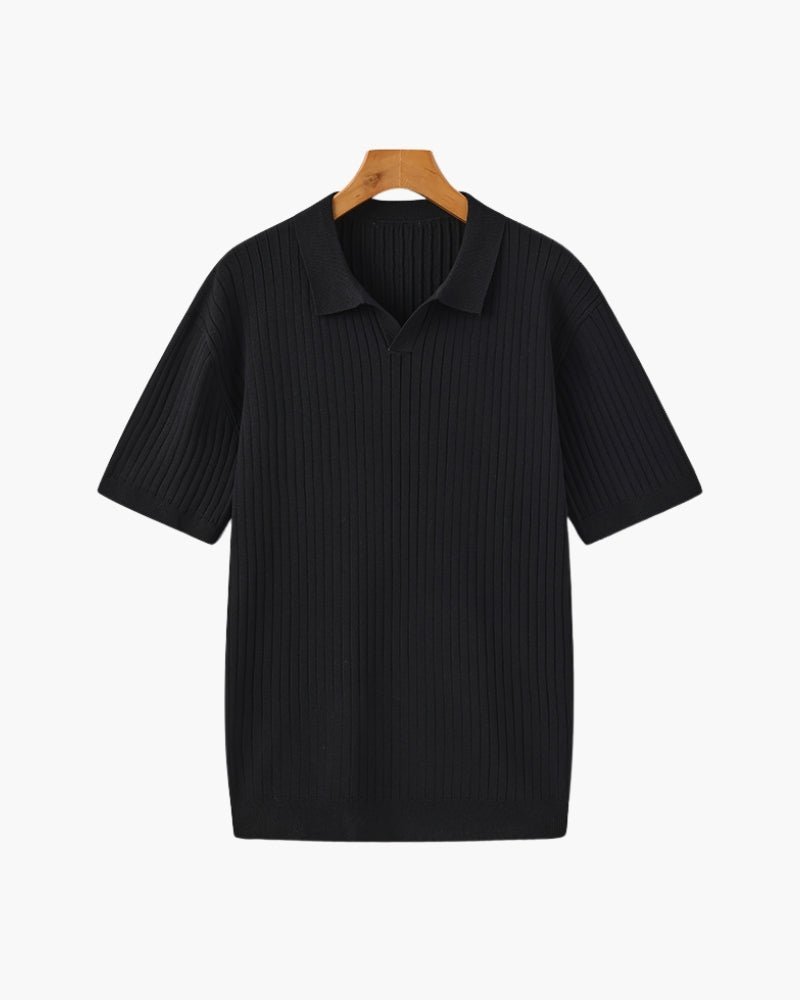 Premium Ribbed Polo - SANVELIER