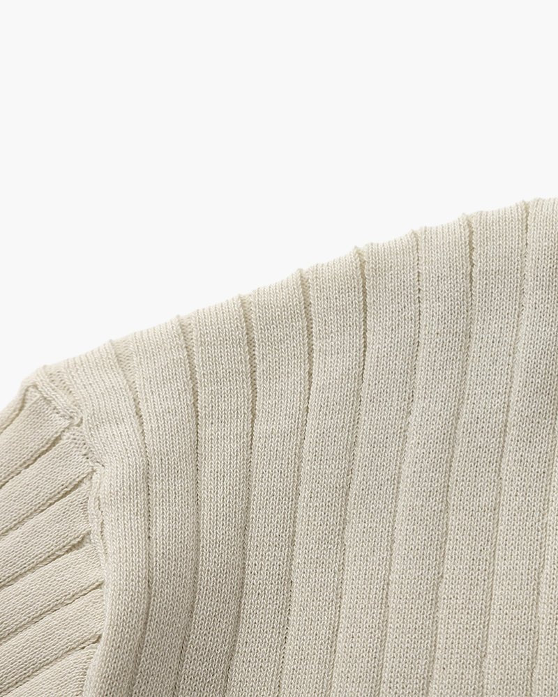 Premium Ribbed Polo - SANVELIER