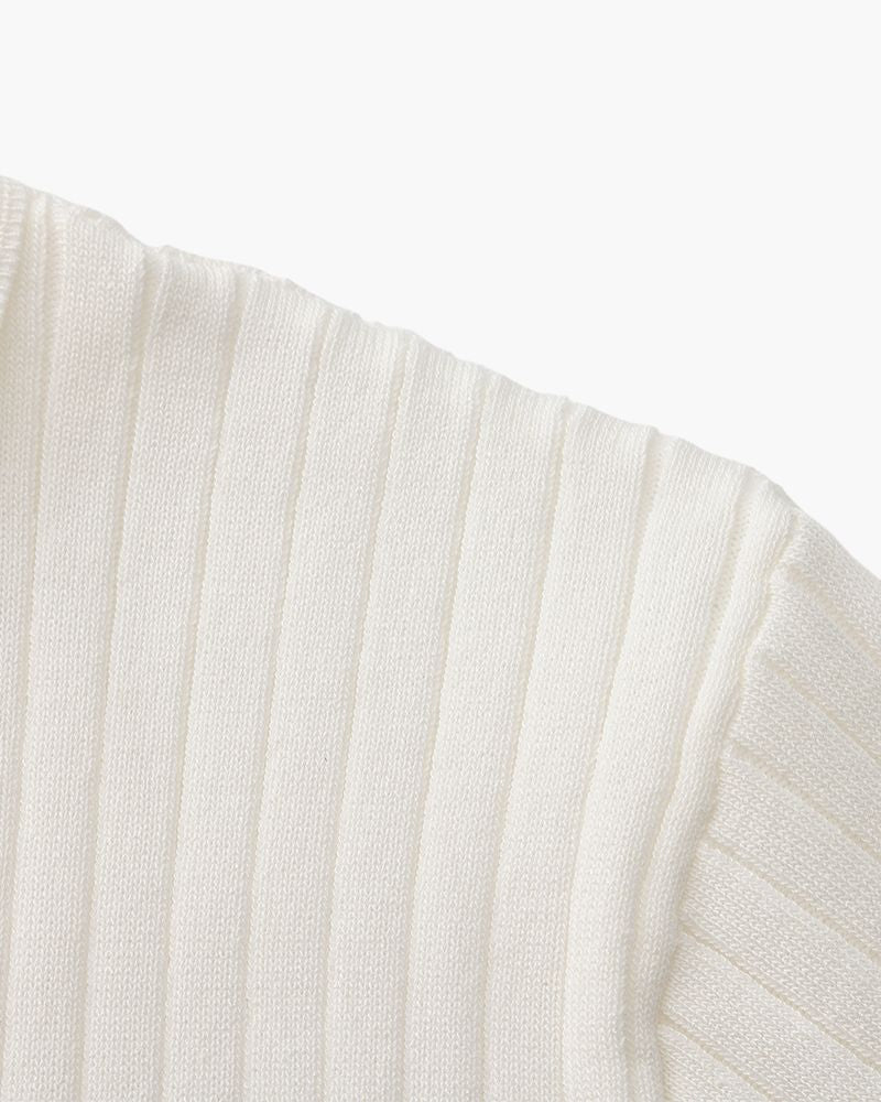 Premium Ribbed Polo - SANVELIER