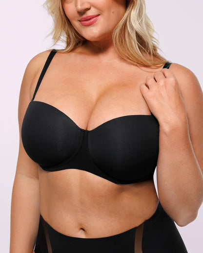 Bare Essentials™ AirSlim® Convertible Strapless Push Up Bra
