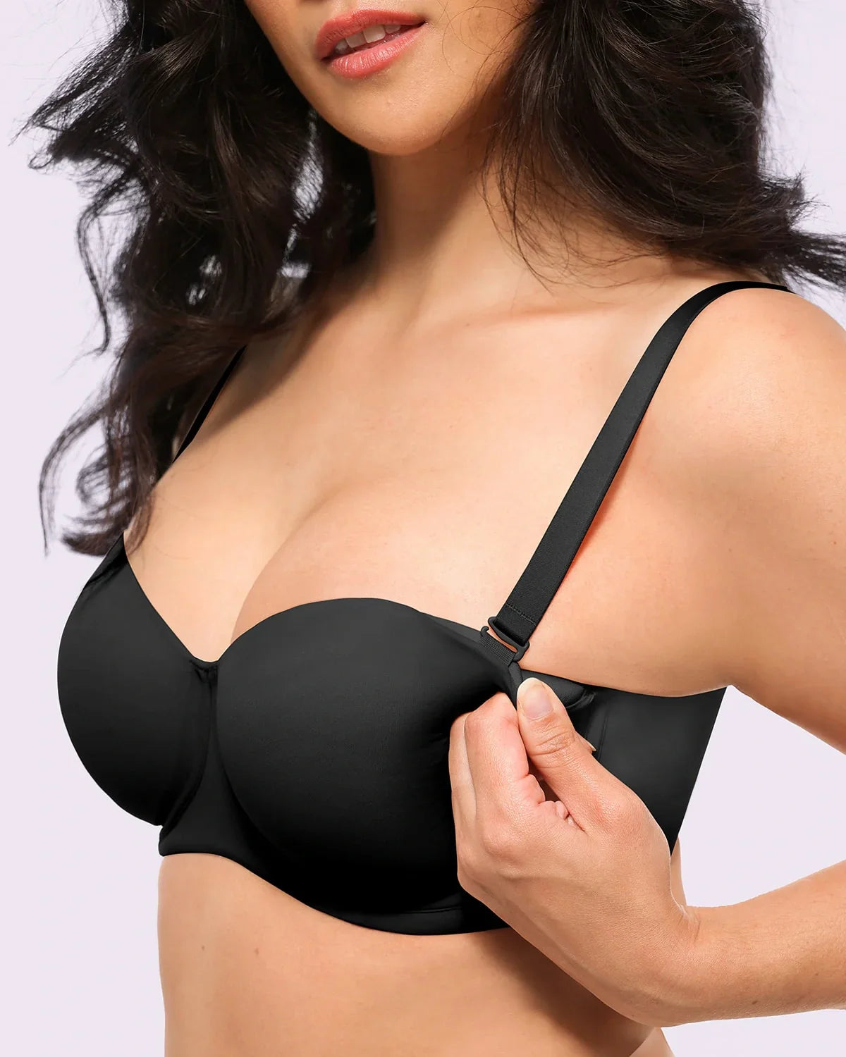 Bare Essentials™ AirSlim® Convertible Strapless Push Up Bra