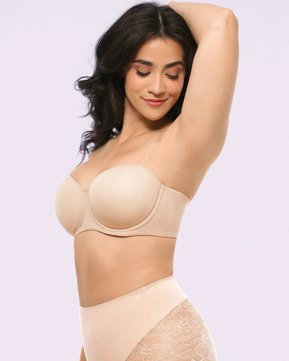 Bare Essentials™ AirSlim® Convertible Strapless Push Up Bra