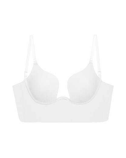 Low Cut U-Shaped Backless Bra