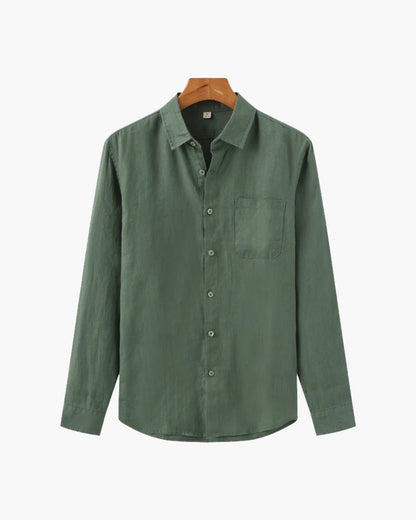 Cape Town - 100% Linen Shirt - SANVELIER