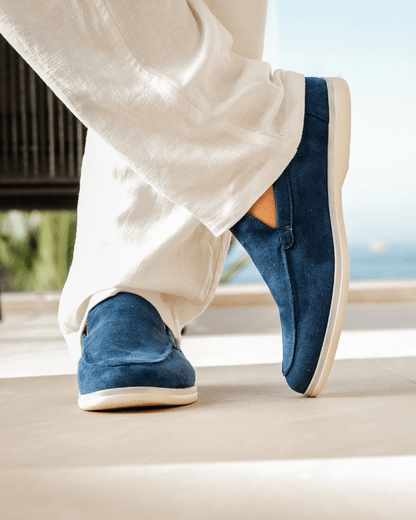 Old Money Suede Loafers - SANVELIER