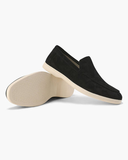 Old Money Suede Loafers - SANVELIER