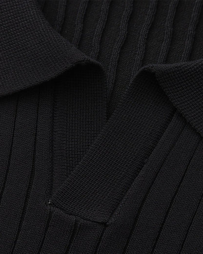 Premium Ribbed Polo - SANVELIER